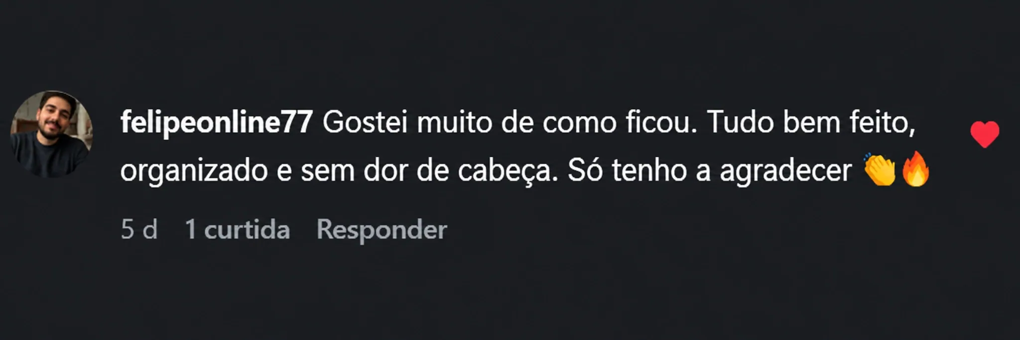 Avaliação de felipeonline77